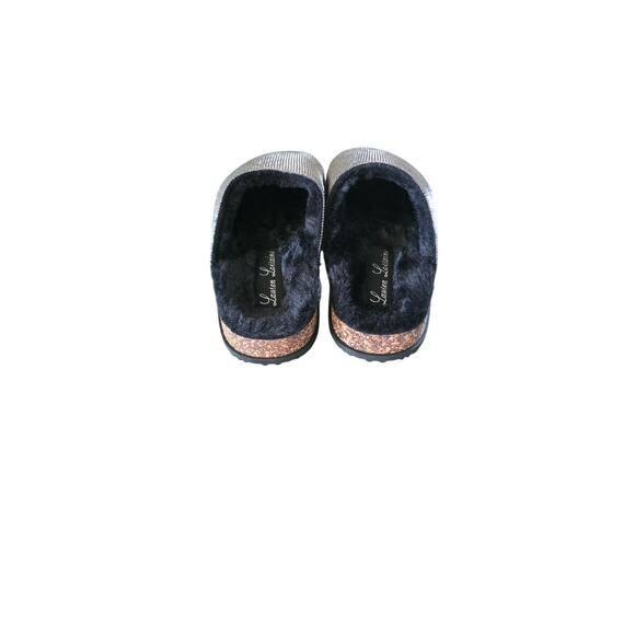 Lauren Lorraine Lizzy Clog Slides in Pewter - Picture 2 of 3